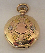 Antique American Waltham Watch Co., 12S Gold Filled Hunters Case Pocket Watch picture