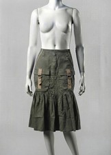 Vintage Deadstock Archive 2000s Plein Sud Cargo Skirt picture
