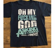 Vintage Asking Alexandria OMG reprint T-Shirt picture