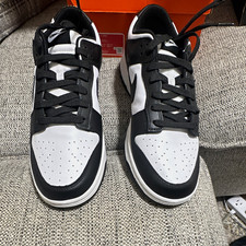 Nike Dunk Low Retro Black/White Colorblock Low Top Sneakers DD1391-100 picture