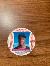 1987 Jiffy Pop Disc #9 Dwight Gooden - Mets picture