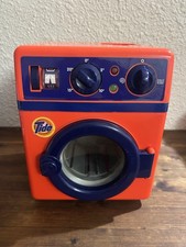 Tide Battery Powered Pretend Play Toy Washer, Orange Plastic picture
