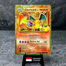 Charizard Base Set Classic 30th Anniversary Pokemon Card 168/130 MA6 - Indonesia picture