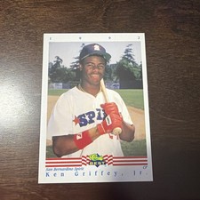 1992 Classic Ken Griffey Jr San Bernadino Spirit National Convention Promo Card picture