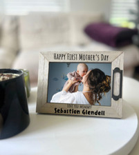 First Mother's Day Picture Frame | Personalized First Mother's Day Gift from Bab picture
