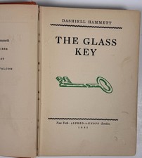 Dashiell Hammett Glass Key 1931 TRUE FIRST EDITION 1st Printing Noir Knopf picture