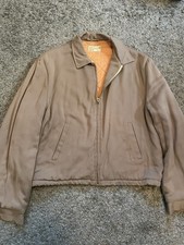 Vintage 50s 60s Gabardine Rockabilly Jacket Men's Size 42 picture