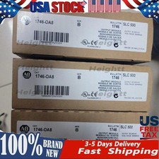 New Factory Sealed 1746-OA8 SLC 500 8 Point Output Module 1746-0A8 Fast Shipping picture