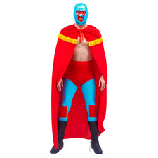 Nacho Libre Mexican Wrestling Unisex Deluxe Halloween Costume Cosplay Outfit picture