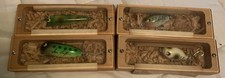 Sam Griffin Limited Edition Vintage Topwater Wood Bass Lures 1990-1993 Boxes picture