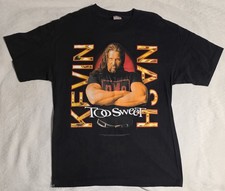 Vintage 1990s WCW Too Sweet KEVIN NASH - NWO - T-Shirt - Size LARGE picture
