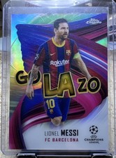 2020-21 Topps Chrome Uefa Champions League - Golazo Lionel Messi #GOL-LM picture