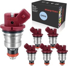 6pcs Set Fuel Injectors Compatible with Mercury Mariner picture