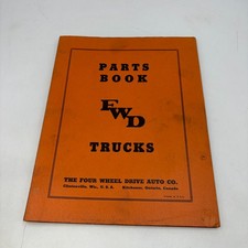 Vintage FWD Trucks Model 21A Parts Book Four Wheel Drive Auto Co Illustrated picture