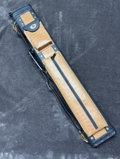 J&J Leatherette Black Embossed Croc With Tan Accents 3 Butt 5 Shaft 3x5 picture