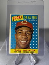 1958 Topps #484 Frank Robinson All Star VG picture