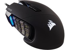 Corsair SCIMITAR RGB ELITE CH-9304211-NA Black 17 Buttons 1 x Wheel USB 2.0 Type picture