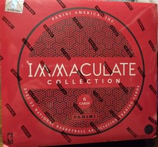 2021-22 PANINI IMMACULATE COLLECTION NBA HOBBY BOX SEALED picture