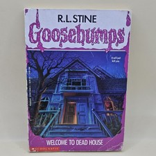 TRUE 2nd Print Goosebumps #1 Welcome To Dead House UNNUMBERED Rare, R.L Stine picture