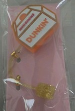 RARE 2025 Dunkin DUNKINGS Donuts Orange straw topper picture