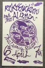 1978 Poster Roky Erickson and the Aliens Mabuhay Gardens SF picture
