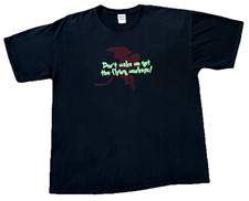 Vintage Wicked Flying Monkeys T Shirt XL Wizard of Oz Wicked Musical Black picture