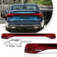 VLAND Full LED Red Tail Lights & Center Light For 2023-2026 Honda Accord Seq picture