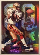 1999 Jerry Rice Fleer Flair Showcase Legacy Jerry Rice 49ers #83L 45/99 Row 2 🔥 picture