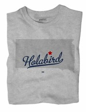 Holabird South Dakota SD T-Shirt MAP picture