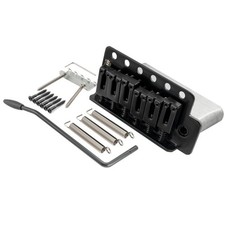 Wilkinson Black 52.5mm 6-Screw Modern Saddle Tremolo Bridge For Strat ST Guitar picture