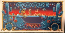 AUTHENTIC Goose The Band VIP Poster New Year's Eve 2024 Austin Moody 37/329 picture