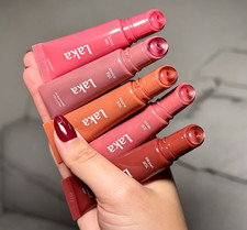 NIB 100% Authentic Laka Hydrating High Shine Lip Gloss Serum,0.35oz,5 colors picture