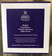 Kiehl's Retinol Wrinkle-Reducing Night Serum & Powder Boxed Set 0.94 oz 28 ml picture