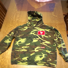 Deftones white pony camo hoodie large picture
