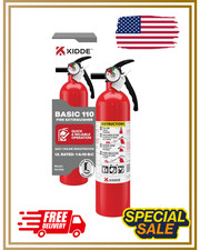 Kidde Basic 110 Fire Extinguisher for Home, 1A10BC, FA110G, 1 Pack picture