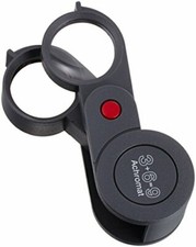 ESCHENBACH 3X 6X 9X Loupe for inspection folding plastic magnifi JAPAN  picture