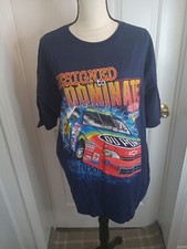 Vintage 1999 Nascar Jeff Gordon Designed To Dominate Built To Conquer  Shirt XXL picture