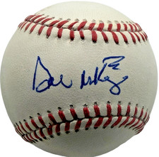 Don Mattingly Signed Baseball Bobby Brown OAL Yankees JSA Authenticated picture