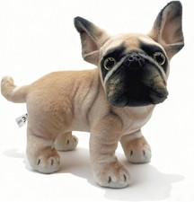Realistic French Bulldog Stuffed Animal - Soft Dog Plush Toy, Cute Frenchie picture