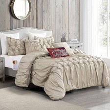 Elegant Comfort 12-Piece Bed-in-a-Bag,  California King, Linen picture