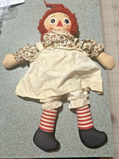 VINTAGE RAGGEDY ANN DOLL KNICKERBOCKER JONNY GRUELLE ORIGINAL 1946-55 OLD picture