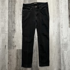 DU/ER L2X Slim Fit Jeans Stretch Performance Denim Mens 32 Black Pants DUER picture
