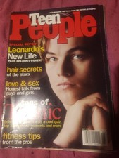 May 1998 Teen People Magazine Leonardo Dicaprio- Titanic Behind The Scenes  picture