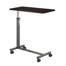Drive Medical Adjustable Overbed Table Silver Vein Non-Tilt Top FREESHIP picture