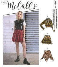 McCall's M8130 80s & 90s Pop Culture COSTUME Sz 14-22 UC Pattern Grunge Clueless picture