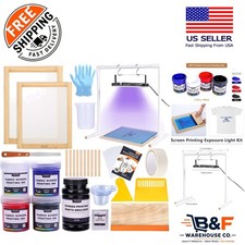 All-in-One 46-Piece DIY Screen Printing Kit with Color Inks & Instruction Manual picture