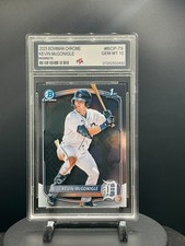 2025 Bowman CHROME Prospects Kevin McGonigle 1ST Bowman Tigers GEM MINT PTA 10🔥 picture