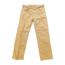 Orvis Five Pocket Brown Pants Mens Size 36x32 Fast Shipping Canvas Outdoor  picture