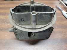 Holley 1850-2 600 CFM Square Bore Main Body Center Section 4160 Vacuum Q picture