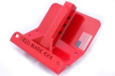 Universal Hitch Skid Plate for Jeep, Truck, SUV, Toyota by Skid Mark 4x4 - RED picture
